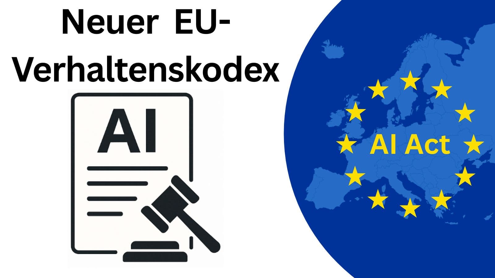 Symbolbild zum EU AI Act und dem neuen Verhaltenskodex für künstliche Intelligenz