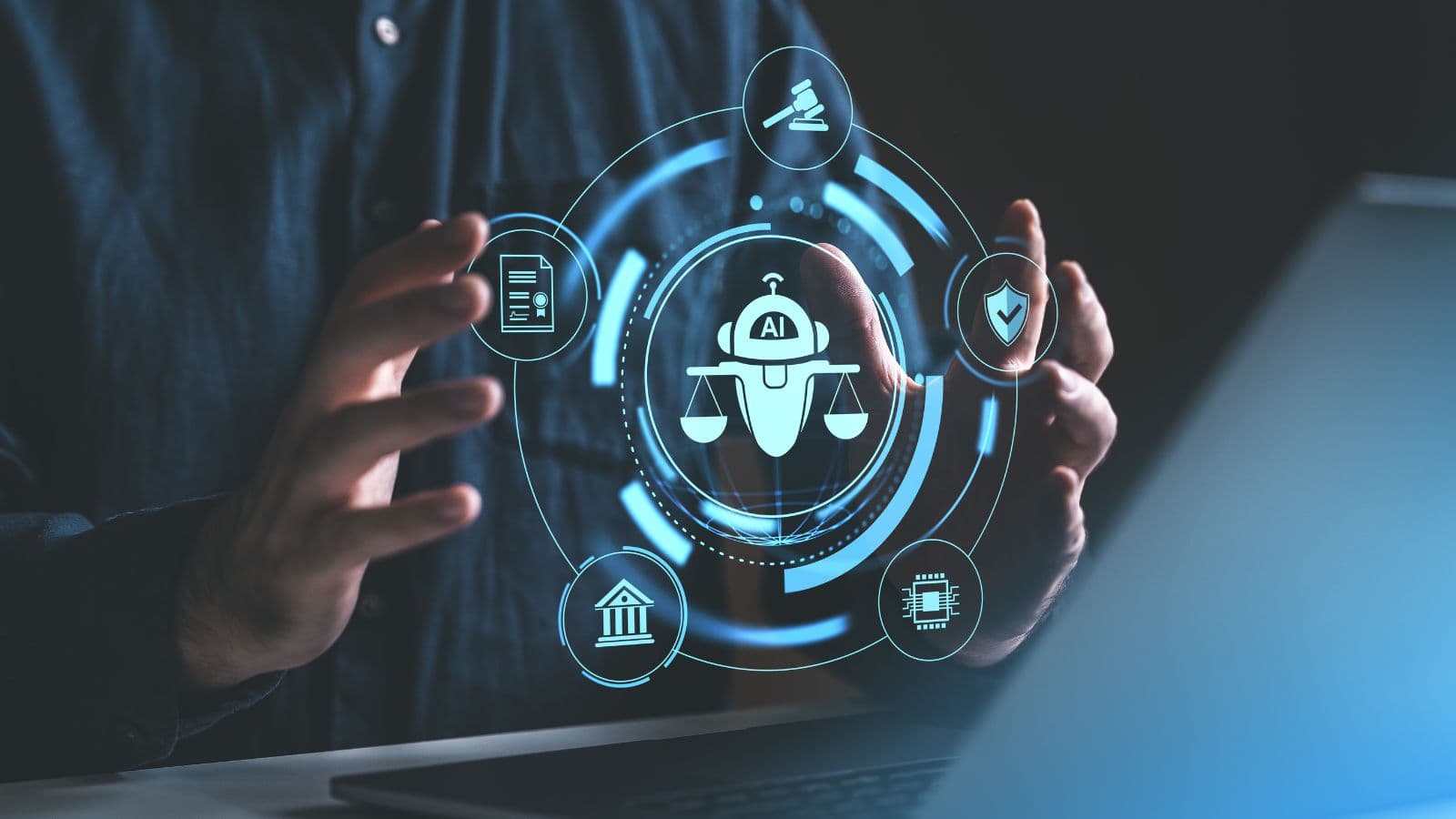 Symbolbild der akuten Verschärfung der EU-KI-Verordnung, das Dringlichkeit signalisiert.